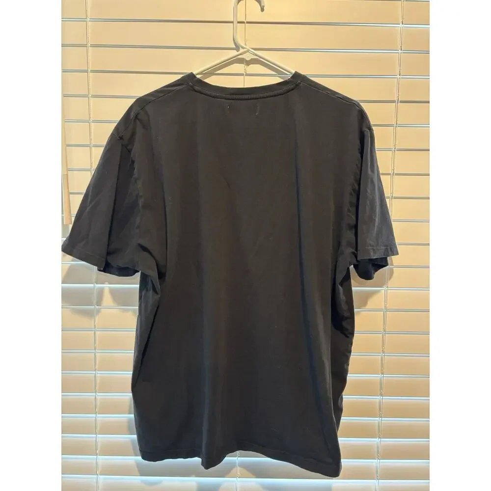 True Grit Black Short Sleeve Cotton Blend T-Shirt Men's L - Picture 5 of 5